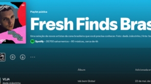 print da tela da funcionalidade fresh finds