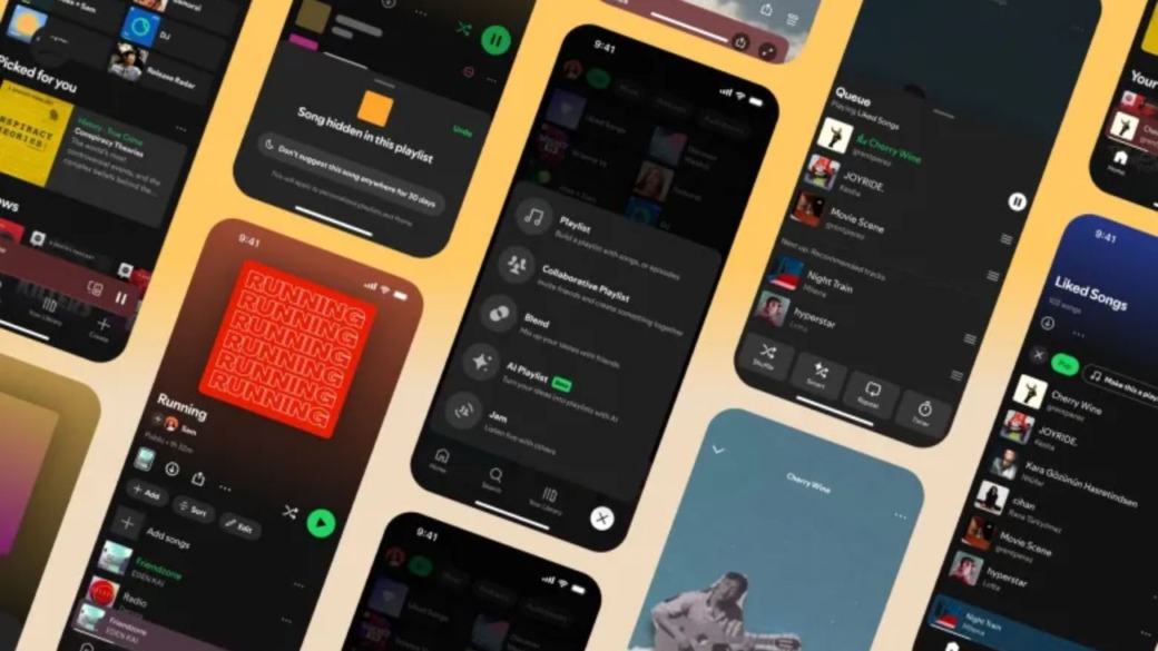 função botão de soneca música, spotify