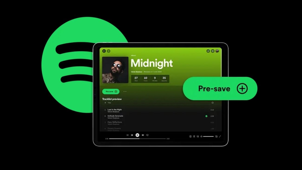 mockup campanha de pre save